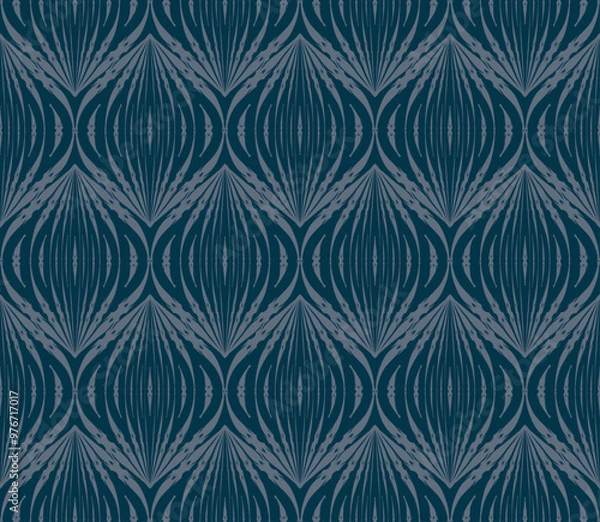 Fototapeta Seamless pattern It has a unique identity. Modern  Abstract background.