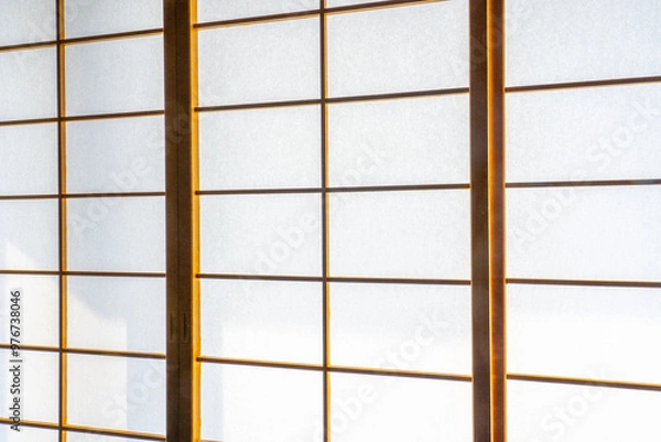 Fototapeta 和室の障子