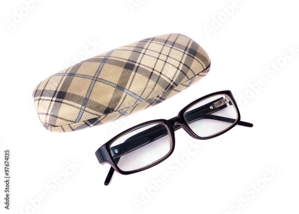 Obraz Glasses and сase