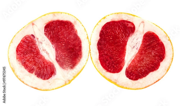 Fototapeta Grapefruit slice