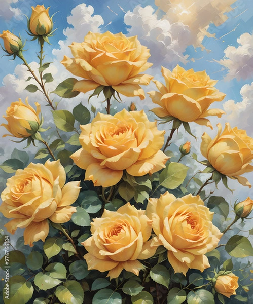 Obraz Beautiful Yellow Roses