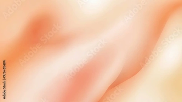 Fototapeta Color gradient background, abstract orange grain gradation texture, vector soft peach noise texture blur abstract background