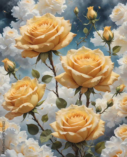 Obraz Beautiful Yellow Roses