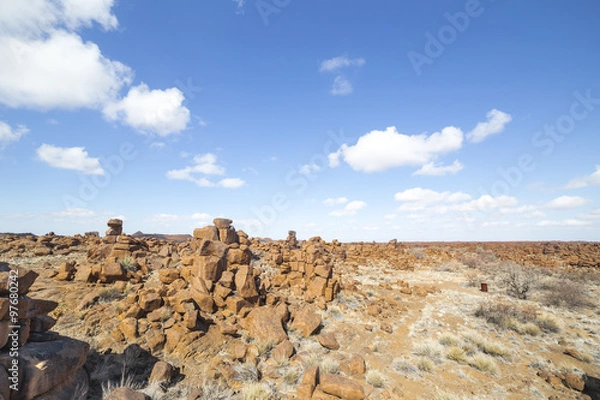 Fototapeta The Giant’s Playground, near Keetmashoop, Namibia
