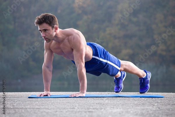 Obraz outdoor push up