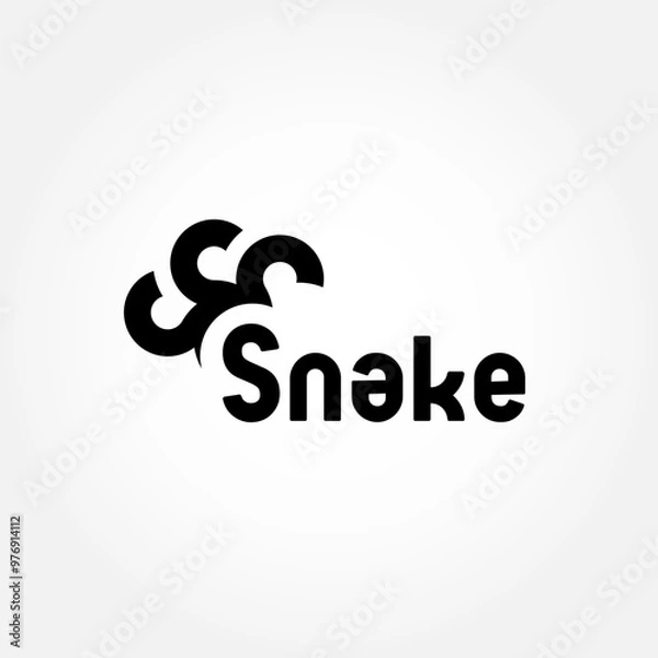 Fototapeta Snake Logo Design
