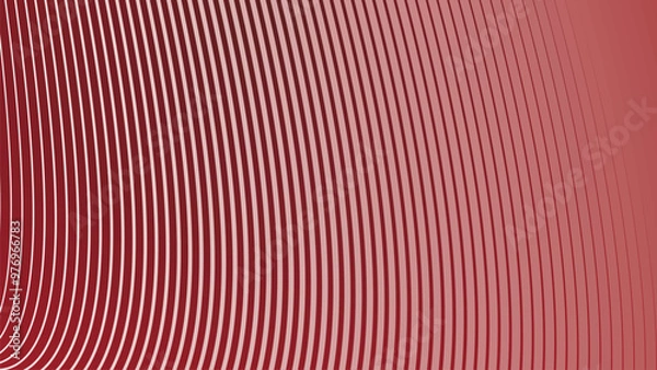 Obraz Red abstract background with stripes line for backdrop or presentation