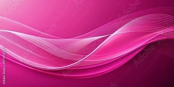 Fototapeta Pink Abstract Wave Background, Abstract, Background, Wave