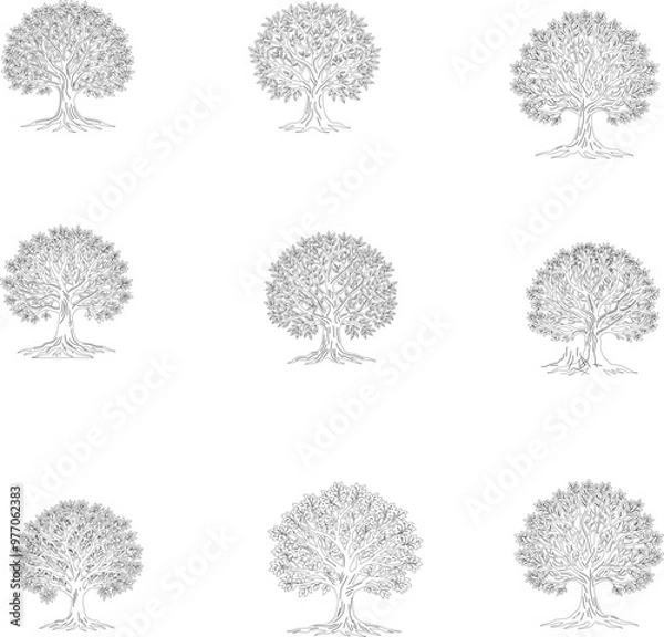 Fototapeta set of elements for design