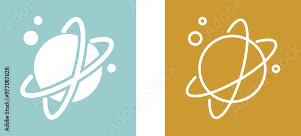 Fototapeta Darts Game Vector Icon