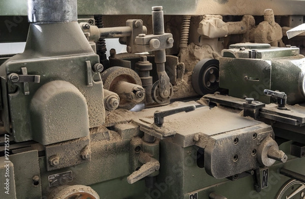 Obraz abandoned factory Steampunk