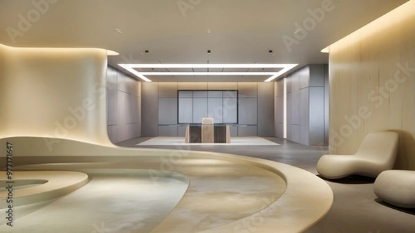 Obraz Simple zoom background room  