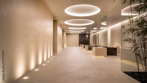 Obraz Corridor in the hotel