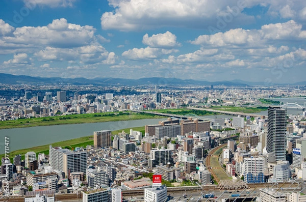 Obraz 大阪の市街地