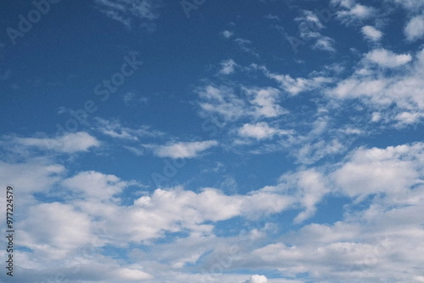 Obraz blue sky with clouds