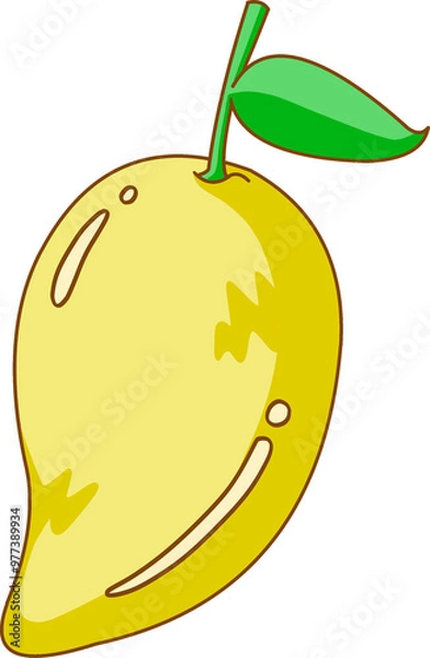 Obraz yellow mango