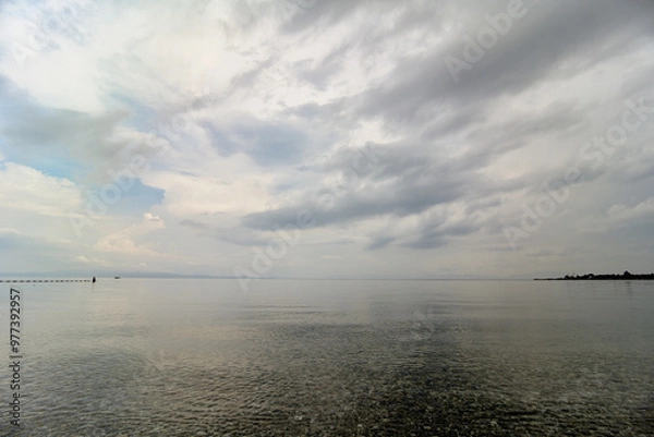 Obraz clouds over the sea