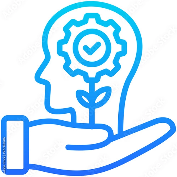 Fototapeta Stress Management Icon