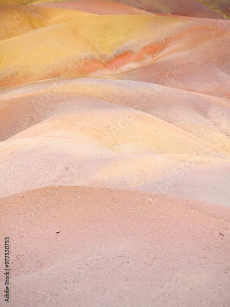 Obraz Dune de sables multicolore. 