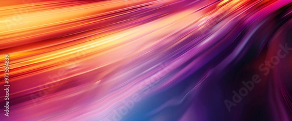 Fototapeta abstract watercolor background fire flame illustration render ,abstract golden color background with motion ray
