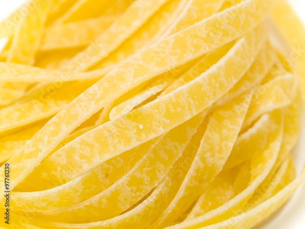 Fototapeta Raw Tagliatelle