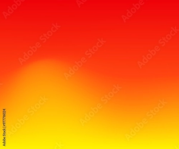 Obraz Orange yellow gradient wave background image.