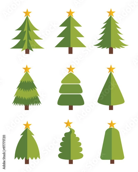 Fototapeta christmas tree