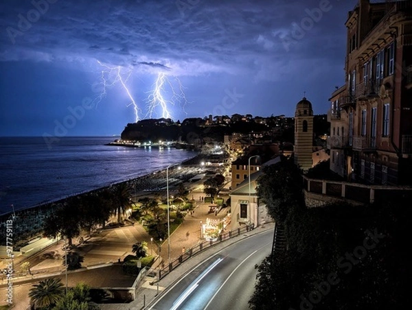 Obraz Fulmini a Celle Ligure