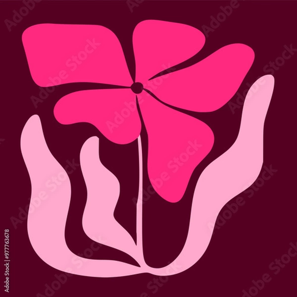 Obraz Beautiful vector wall art for home decor and interior