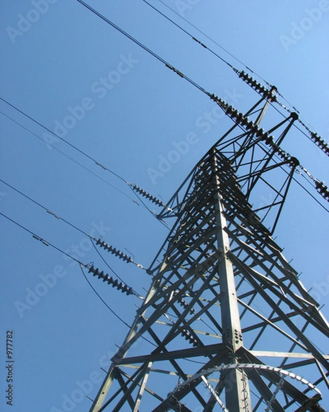 Obraz electricity pylon