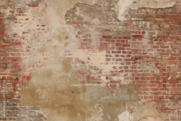 Obraz A repeating texture of a brick wall