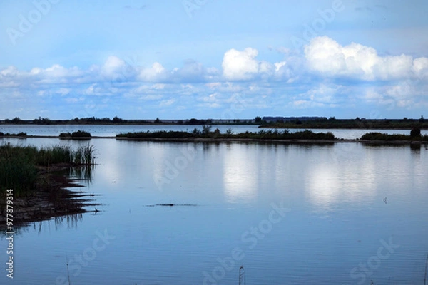 Fototapeta Landscape of the Dutch Markerwadden