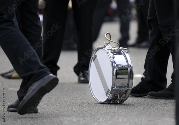 Fototapeta einsame trommel