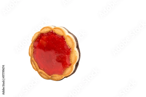 Obraz Cookies with jelly