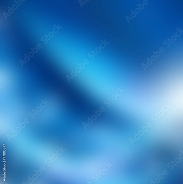 Fototapeta Abstract blue background