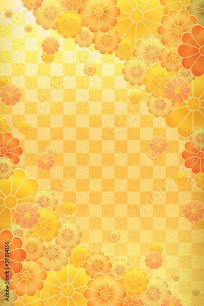 Obraz 和柄　背景