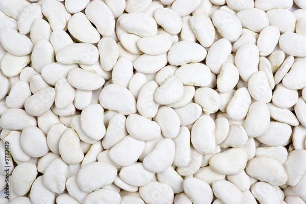 Fototapeta A texture of many Butter Beans