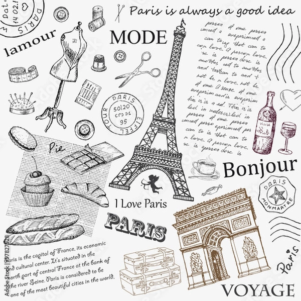 Obraz Paris Eiffel Tower