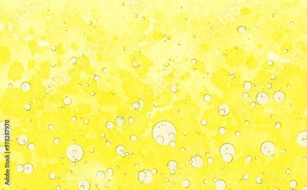 Obraz レモンソーダをイメージした背景素材