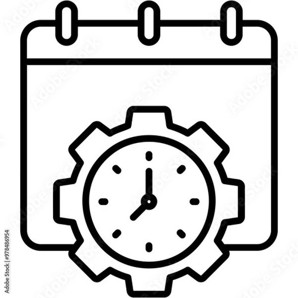 Obraz Time Control Icon