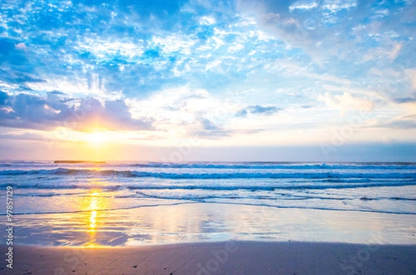 Obraz Morze blasku poranka