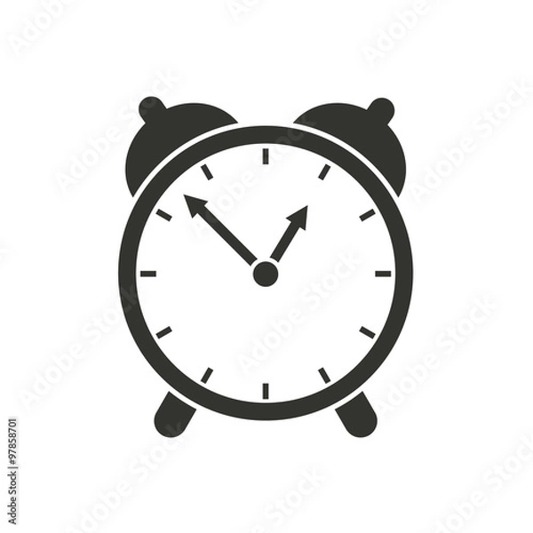 Fototapeta Clock  icons
