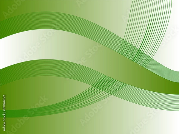 Fototapeta vector of green backgrounds