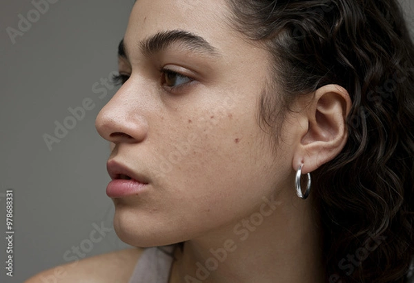 Fototapeta Smiling with Scars