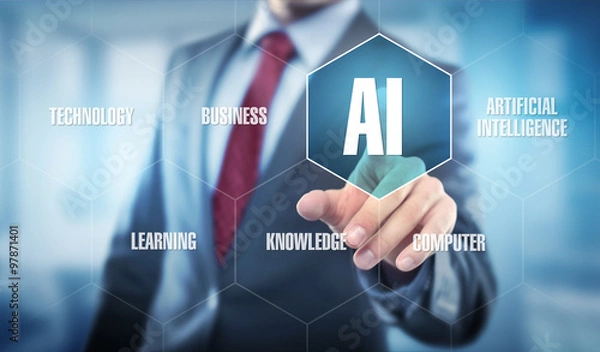 Fototapeta Artificial Intelligence