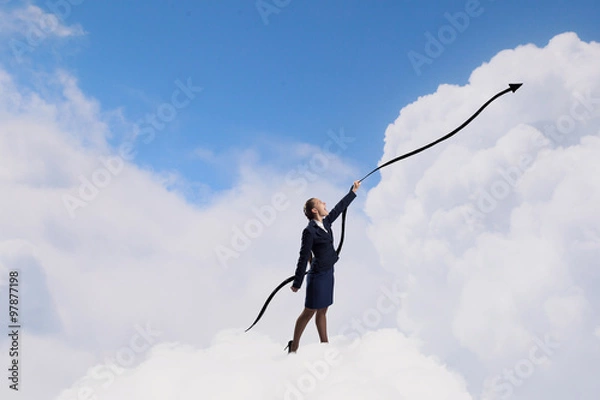 Fototapeta Make your income grow