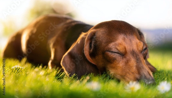 Obraz ミニチュアダックス