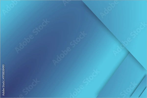 Obraz Blue gradient background