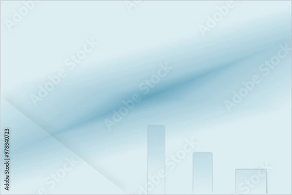 Obraz The clear white background has a warm impression