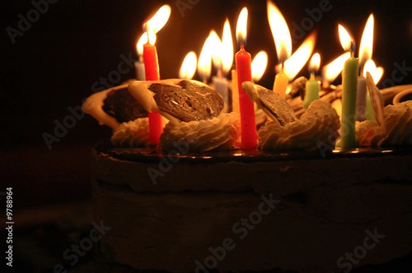 Fototapeta Birthday Cake